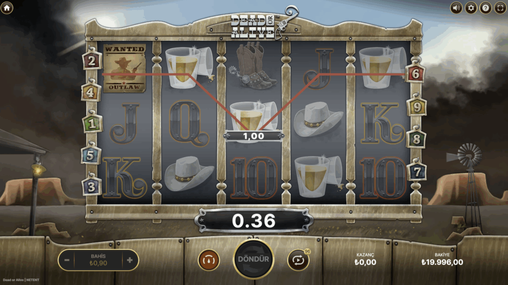 Dead or Alive Slotunun Önizlemesi