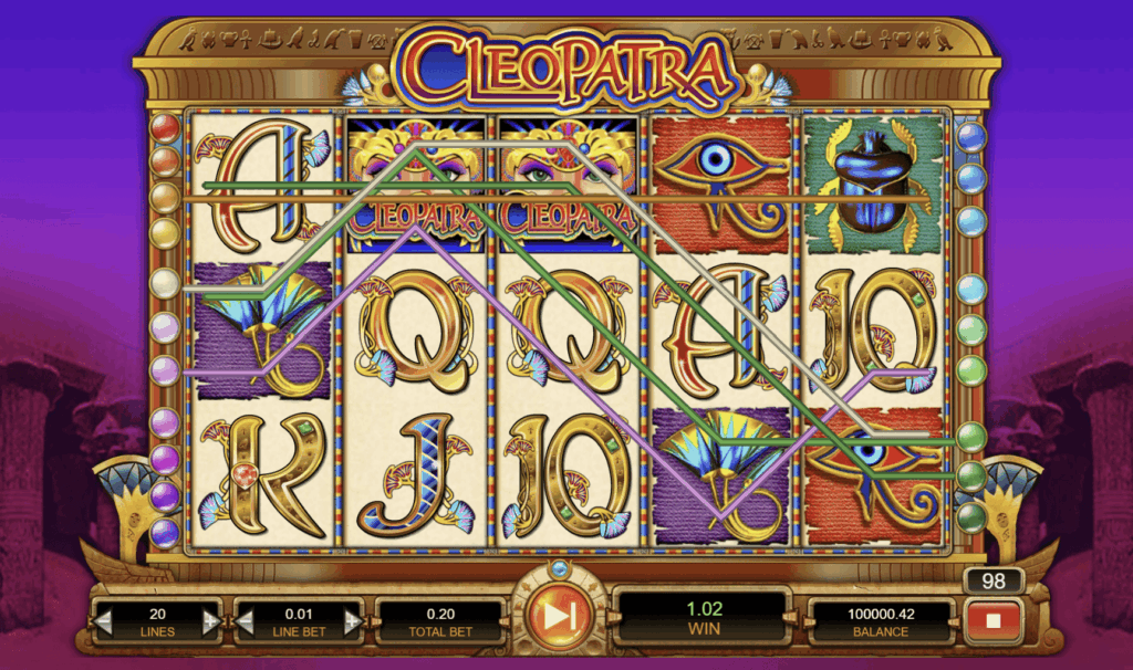 Kleopatra slotunun önizlemesi