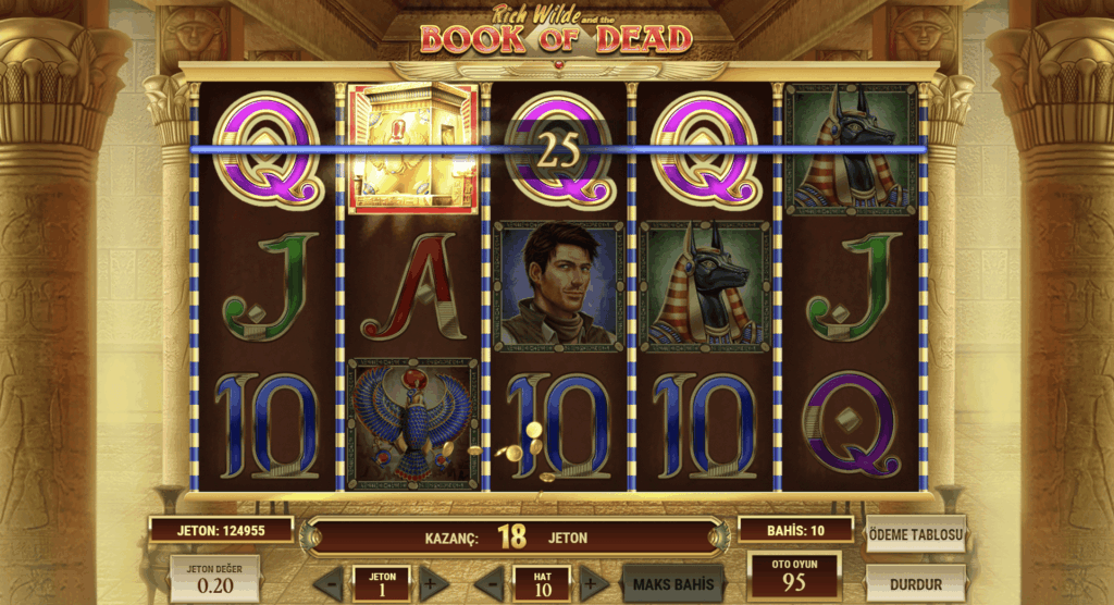 Book of Dead Slotunun Önizlemesi