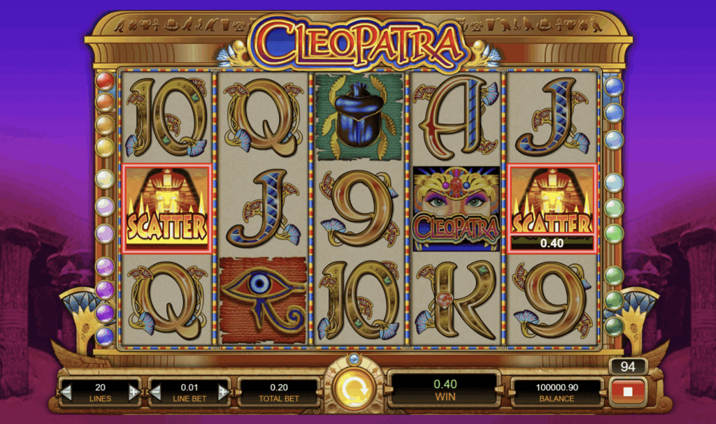 Kleopatra slotunun önizlemesi #1