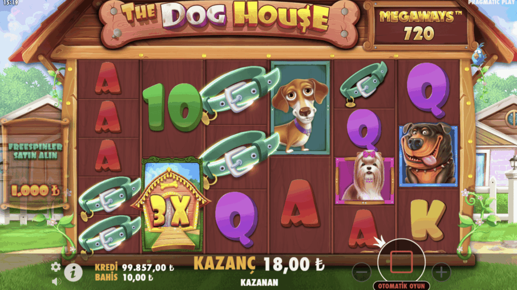 Dog House Megaways slotunun önizlemesi