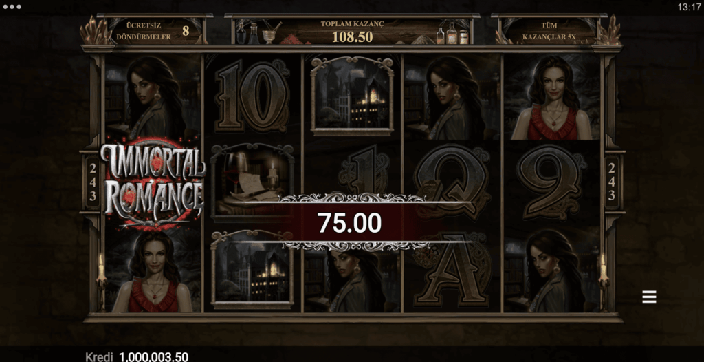 Immortal Romance slotunun önizlemesi #2