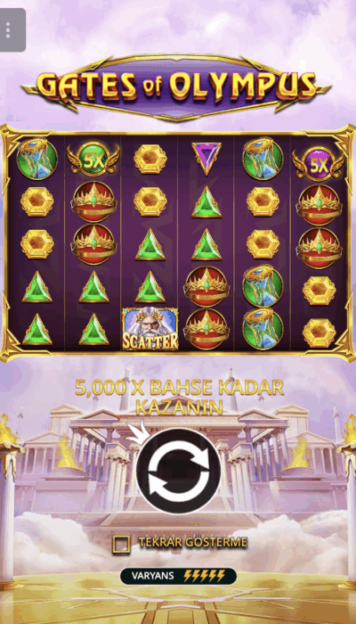 Gates of OlympusSlotl İncelemesi #1