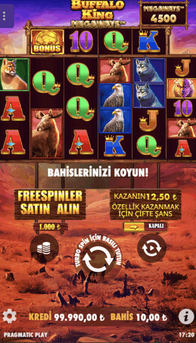 Buffalo King Megaways Slotl İncelemesi #1